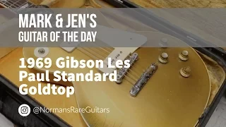 1969 Gibson Les Paul Standard Goldtop | Guitar of the Day