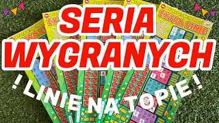 HIT! SERIA WYGRANYCH 🤑🎰 ZDRAPKOWE LINIE NIE ZAWODZĄ 💣🤪 #zdrapki #lotto #polskiezdrapki #wygrana #win