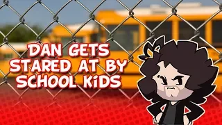 Game Grumps: Dan gets stared at by school kids