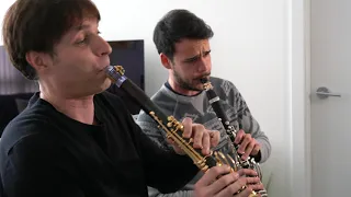 Queen's Bohemian Rhapsody. Jose Franch-Ballester & Bernardino Assunçao, clarinets.