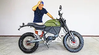 ЭЛЕКТРОМОТОЦИКЛ SCRAMBLER СДЕЛАН В УКРАИНЕ (SCRAMPER)