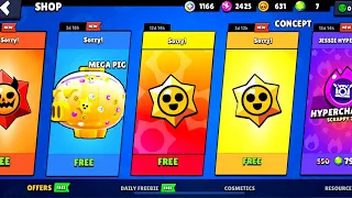 😢SORRY! CLAIM NEW FREE STARR DROP and REWARDS✅🎁|Brawl Stars FREE GIFTS🍀|Concept