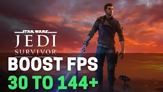 BEST PC Settings for Star Wars Jedi: Survivor! (Maximize FPS & Visibility)