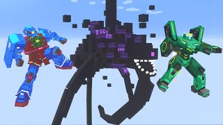 Monster School : Pacific Rim 2022 - 2023 (Battle Robot and Monster) Part 3 - Minecraft Animation