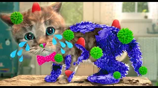 MY PET LITTLE KITTEN ADVENTURE 🐈😾 BEST ANIMAL EDUCATIONAL VIDEO FOR TODDLERS