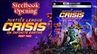 Justice League. Crisis on Infinite Earths Part 2. Steelbook Opening. #dc #dcuniverse #steelbook
