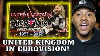 AMERICAN REACTS TO United Kingdom in Eurovision Song Contest 1957 2022