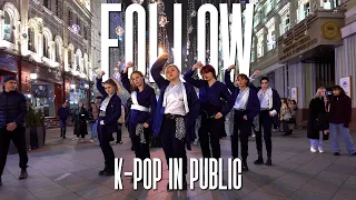 [K-POP IN PUBLIC RUSSIA] MONSTA X 몬스타엑스 'FOLLOW'  (OT6 ver.) DANCE COVER | ONE TAKE