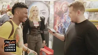 James Corden & 'Dark Phoenix' Cast Invade Comic Book Store