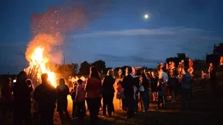 КАК ОТМЕЧАЮТ ИВАНА КУПАЛА  В ПОЛТАВСКОЙ ОБЛАСТИ .  ЛАЗIРКИ .