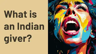 What is an Indian giver?