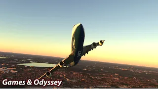 Dangerous Solo Flight Boeing 747 Air Jet - Games And Odyssey