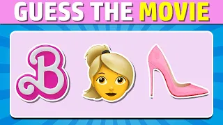 Guess the MOVIE by Emoji?| Mario, Sing 2, Barbie, The Little Mermaid 2023, Ruby Gillman, Oppenheimer