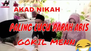 IJAB QABUL AKAD NIKAH PALING LUGU DAN KONYOL  KOCAK ABISS