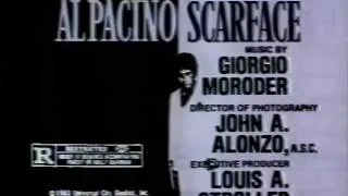 Scarface 1983 TV trailer