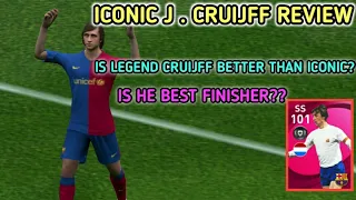 101 Rated Iconic Cruyff Review Pes 2021|Is He The Best Amf In Pes 2021?|PLAYER REVIEW|Johan Cruyff