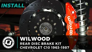 Classic Chevy Rear Disc Brake Kit  | Wilwood | 1963-1987 C10 Install