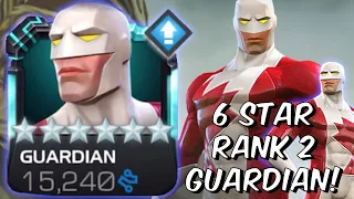 6 Star Rank 2 Guardian Gameplay - A NEW TECH GOD ENTERS THE CHAT - Marvel Contest of Champions