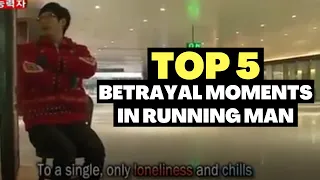 TOP 5 betrayal moments in Running Man History