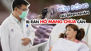 Bệnh viện Chợ Rẫy cứu sống nữ bệnh nhân bị rắn HỔ MANG CHÚA cắn