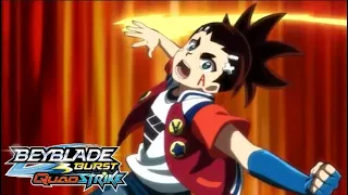 Zeal Breaker! Aiger VS Ranzo! Beyblade Burst QuadStrike Episode 16