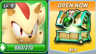 Sonic Forces - New Missions for Super Shadow - Open Emerald Chest - All 68 Characters Unlocked