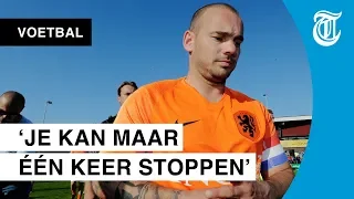 Sneijder: 'Ik was net zo verrast als jullie'