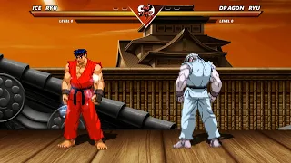 ICE RYU vs DRAGON RYU - High Level Awesome Fight!