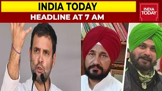 Top Headlines At 7 AM | Political Blockbuster In Punjab Poll | February 5, 2022