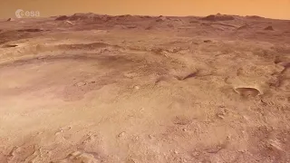 Visit Jezero Crater on Mars in this flyover created using orbiter data