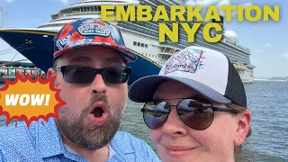 Carnival Venezia Embarkation | Pier 88 Manhattan Cruise Ship Boarding