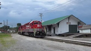 RJC SD40-2 6248 w/ Nice K3LA Leads Rock Train NE01 on 8/6/22