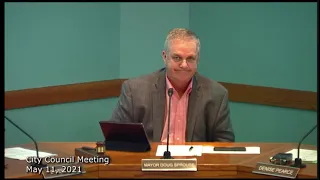 City Council Meeting May 11, 2021
