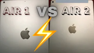 IPAD AIR 1 vs IPAD AIR 2  GAMING AND SPEED TEST😱⚡️