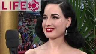 Dita von Teese's Opinion on Tinder and Grindr | LIFE BALL 2019