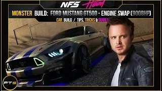 NFS: Heat | Engine Swap | Toby's Ford Shelby GT500 | Monster Build (Need For Speed Movie)