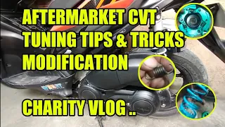 CHARITY VLOG ! Aftermarket CVT tuning and Modification Tips!