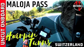 HAIRPIN TURNS // MALOJA PASS Switzerland // KTM 1290 Super Adventure S