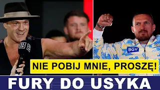 FURY: USYK, NIE POBIJ MNIE, BARDZO PROSZĘ!