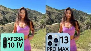 Sony Xperia 10 IV vs iPhone 13 Pro Max Camera Test