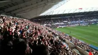 Swansea City Vs Nottingham Forest - March 2011 (Just Can't Get Enough)