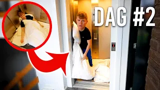 12 UUR OVERLEVEN IN LIFT! **TE KLEIN**