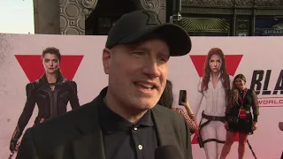 Black Widow: Kevin Feige Los Angeles World Premiere | ScreenSlam