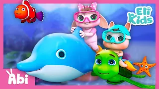 Sea Animals Song +More | Baby Shark + Dolphin & More | Eli Kids Songs & Nursery Rhymes