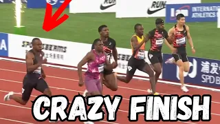 Akani Simbine shocked Christian Coleman & Fred Kerley !!!! II Men's 100m Shanghai Diamond League