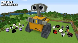 SURVIVAL WALL-E HOUSE WITH 100 NEXTBOTS in Minecraft - Gameplay - Coffin Meme