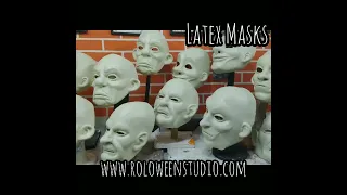 Tutorial Mascaras de Latex Batman Joker clown mask  por Roloween Studio #joker #mask #batman #dc