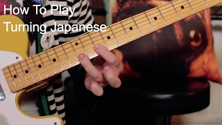 'Turning Japanese' The Vapours Guitar Lesson