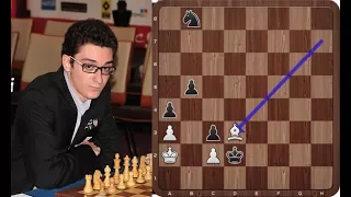 Fabiano Caruana vs Yifan Hou / GRENKE Chess Classic 2018 / Round 6