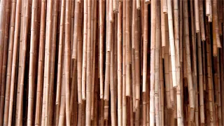 ASMR Bamboo Wind Chimes Sounds for Stress Relief and Relaxation